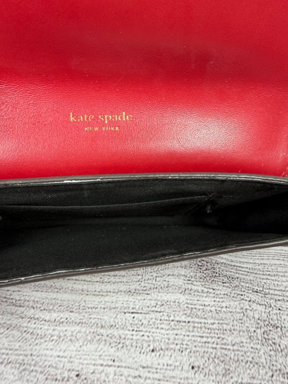Kate Spade New York Red Bow Belt Bag Waist Pack Crossbody Purse S/M 7x4 - Picture 4 of 11